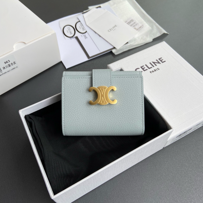 Celine kompakte Brieftasche-Light blue