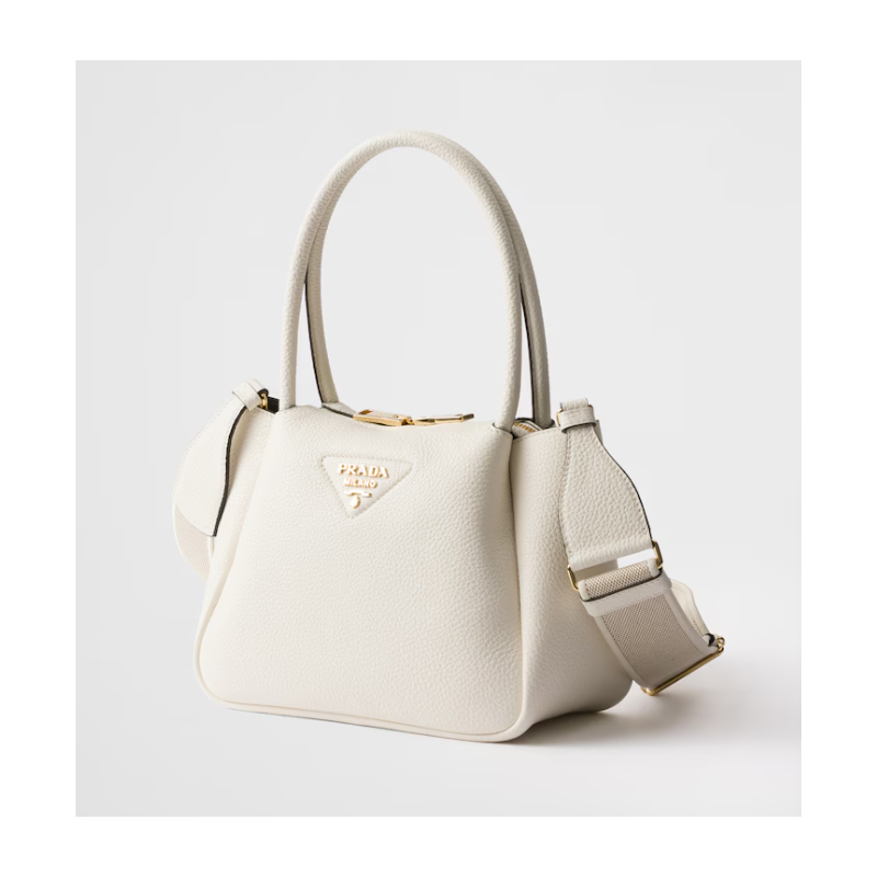 Prada Small leather bag-White