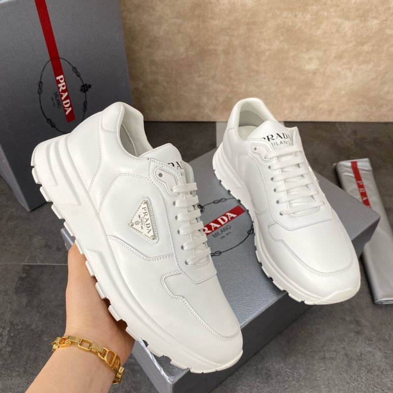 Prada Prax Leather Sneaker, 39-45