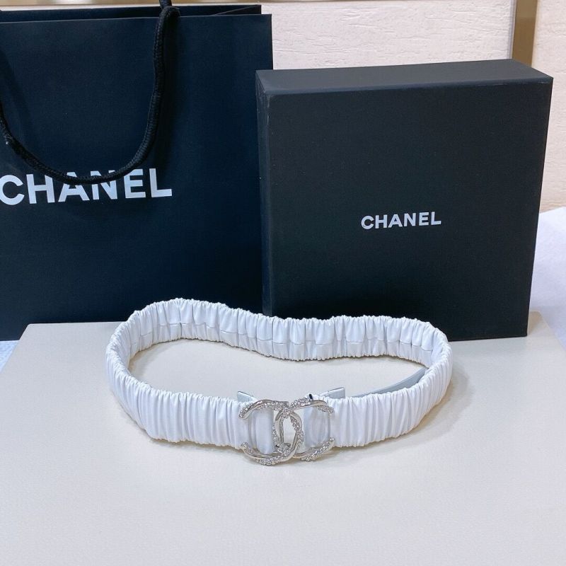 Chanel Elastic leather belt