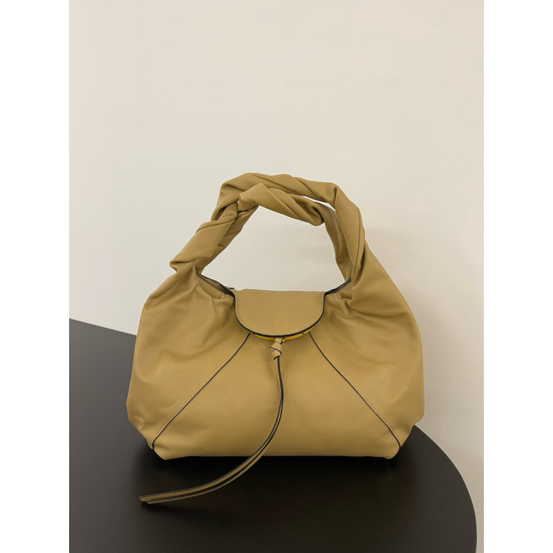 Fendi Spy Large Tasche aus Leder in Beige