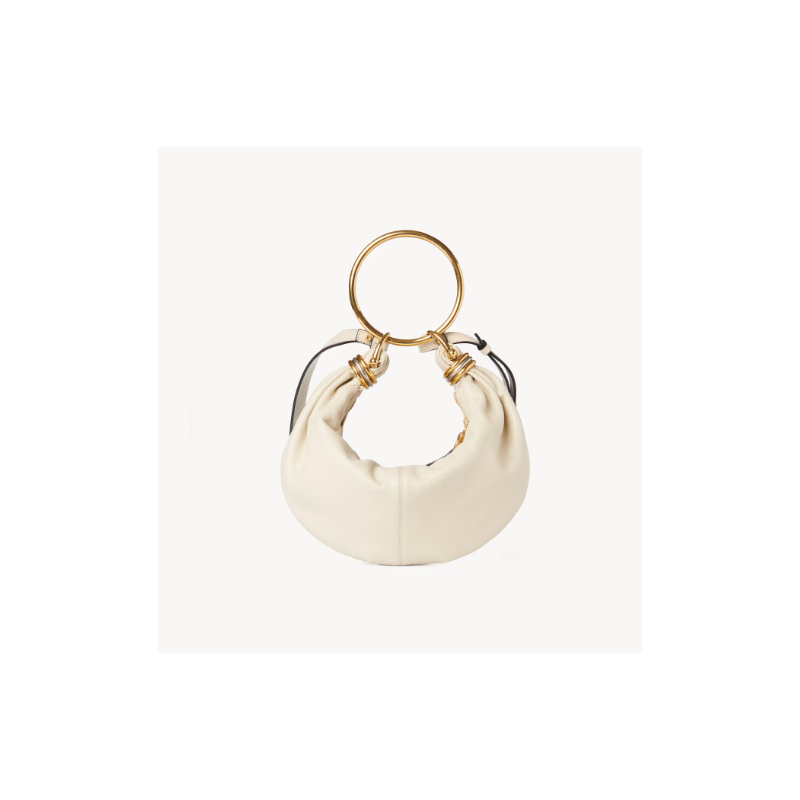 Chloe kleine Bracelet Tasche-cream