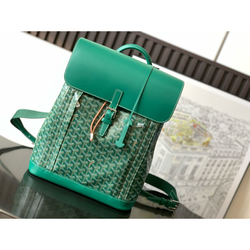 Goyard Alpin MM Backpack-Green