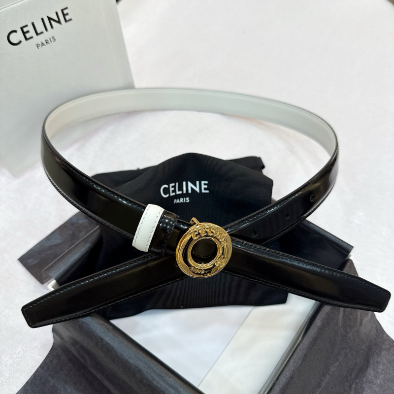 Celine Gürtel Disc Buckle Reversible 25mm