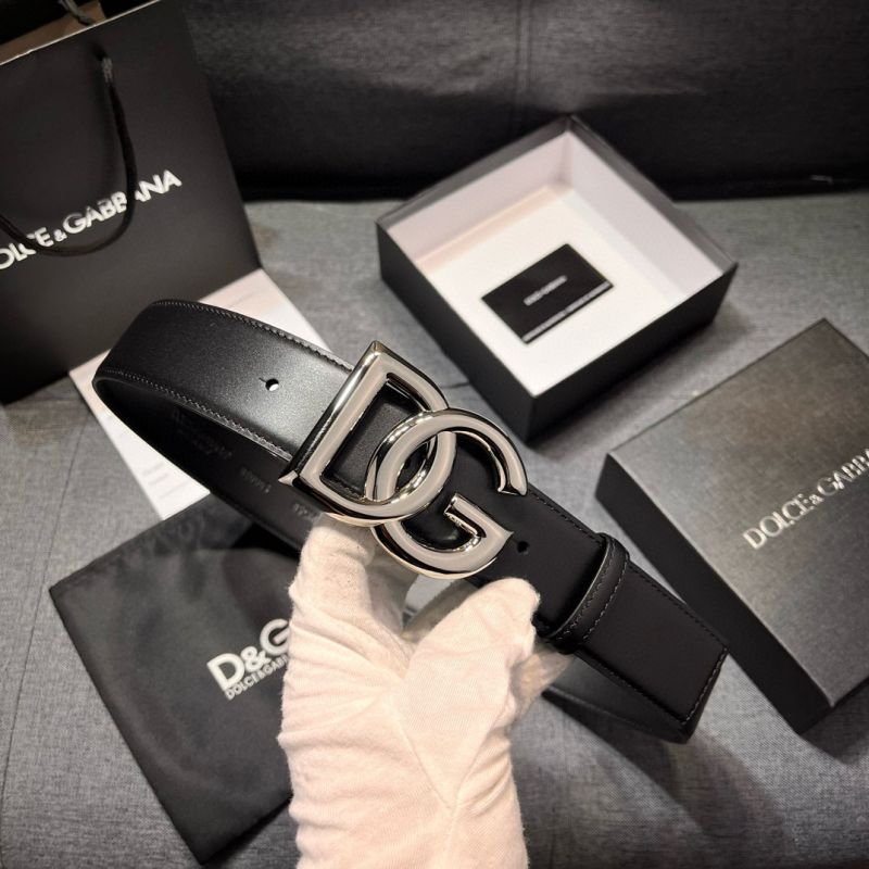 Dolce Gabbana Leder Gürtel 4.0cm