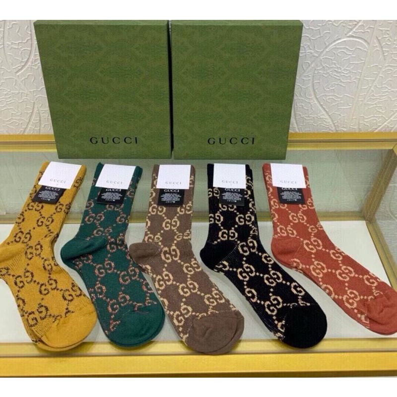 Gucci Socks ( 5 pairs)