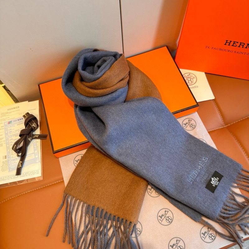 Hermes Cashmere Reversible Scarf